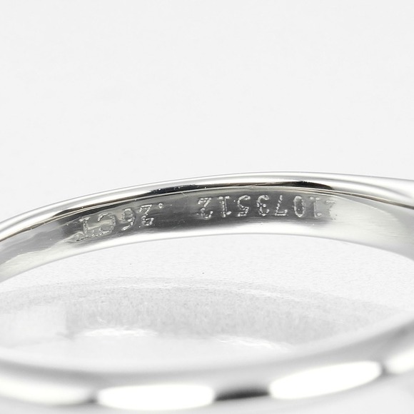 TIFFANY Silver Diamond Ring - Picture 7 of 10